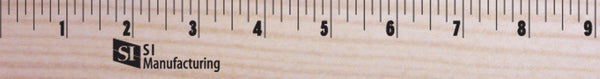 Wooden Meter Stick 1" x 1/8"