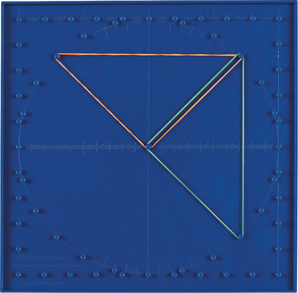 9" Circletrig™ Geoboard Double Sided - Blue