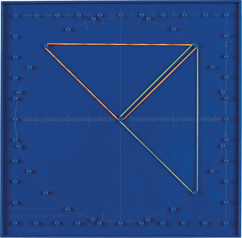 9" Circletrig™ Geoboard Double Sided - Blue