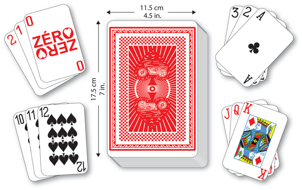 2 in 1 Large Playing Cards