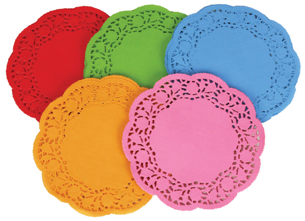 Doilies Colored