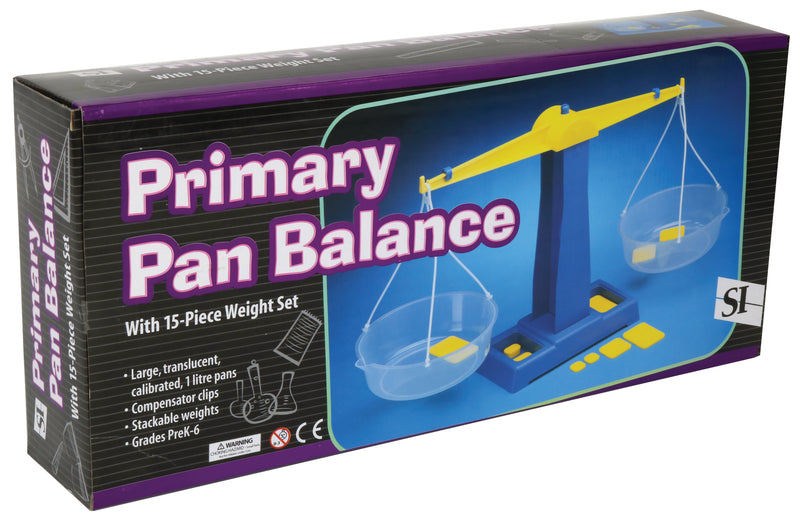 Primary Pan Balance with Weight Set