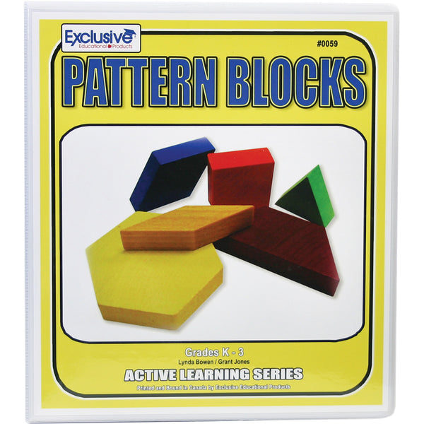 French Pattern Block Activities Binder - Grades K to 3