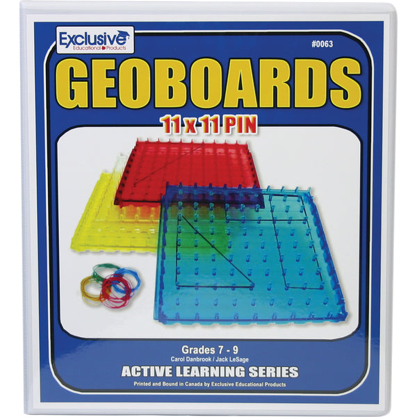 Geoboards Binder 11x11 Pin - Grades 7 to 9