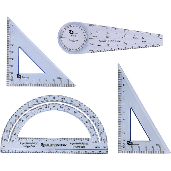 5-in-1 Compass Geometry Set