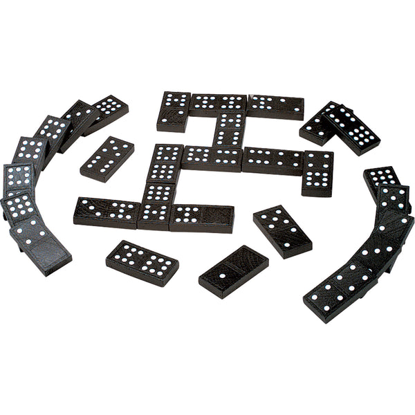 Wooden Dominoes Double Nine - Set of 55