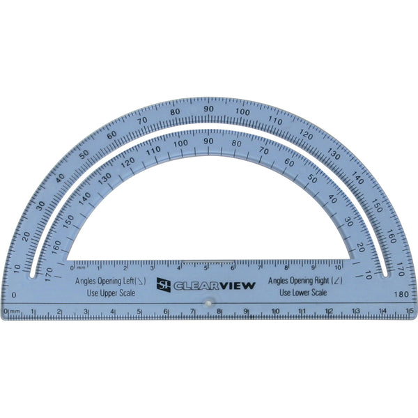 6" Clearview Protractor