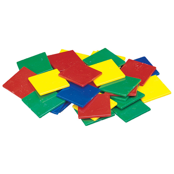 1" Thin Color Tiles -Set of 400