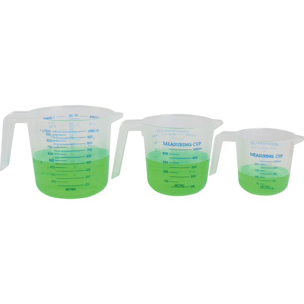 Liquid Measure Cups - Set of 3