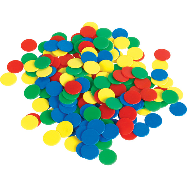 Color Counting Chips - Set of 200