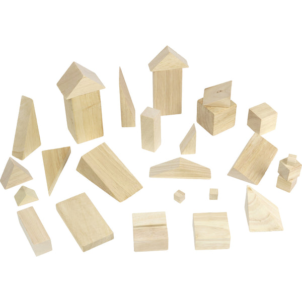 Wooden Geoblocks - Set of 330