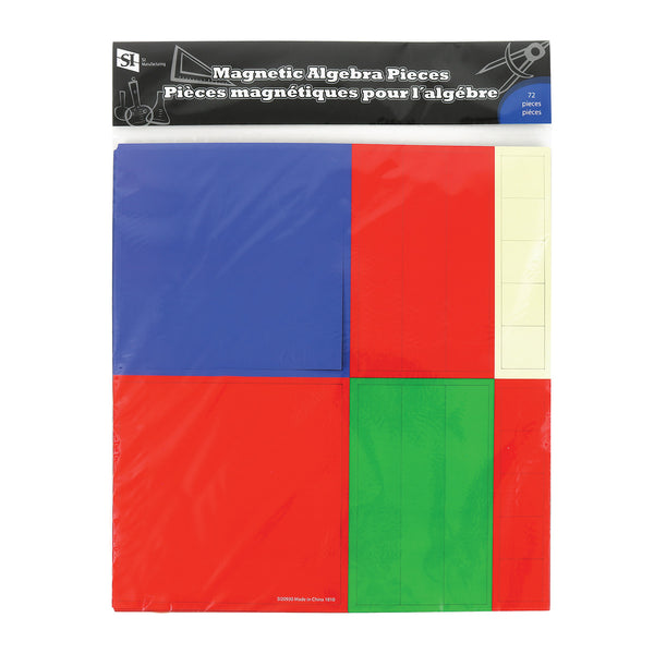 Magnetic Algebra Pieces - Set of 72