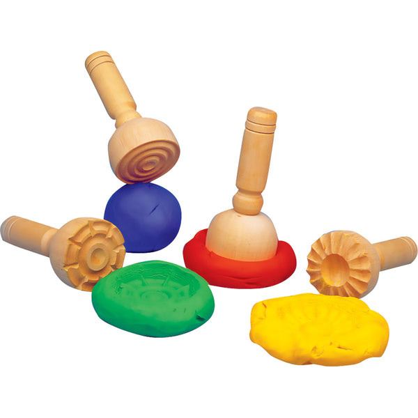 Wooden Dough Stampers