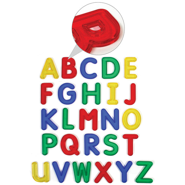 Jumbo See Thru Alphabet