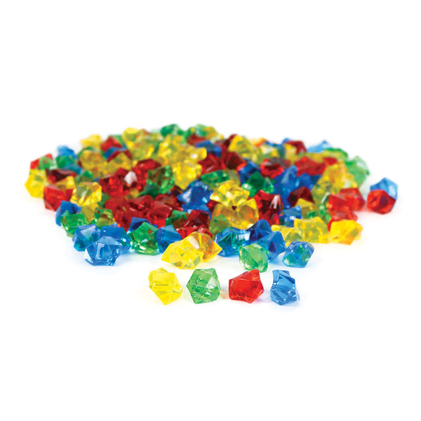 Transparent Counting Jewels - Set of 200