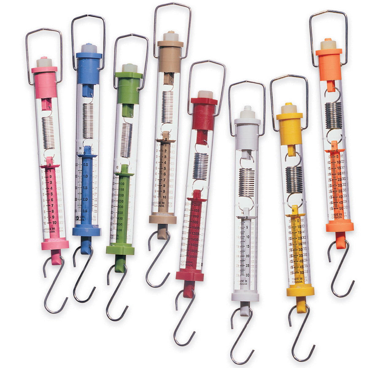 Spring Scalke Spring Scales - Set of 8