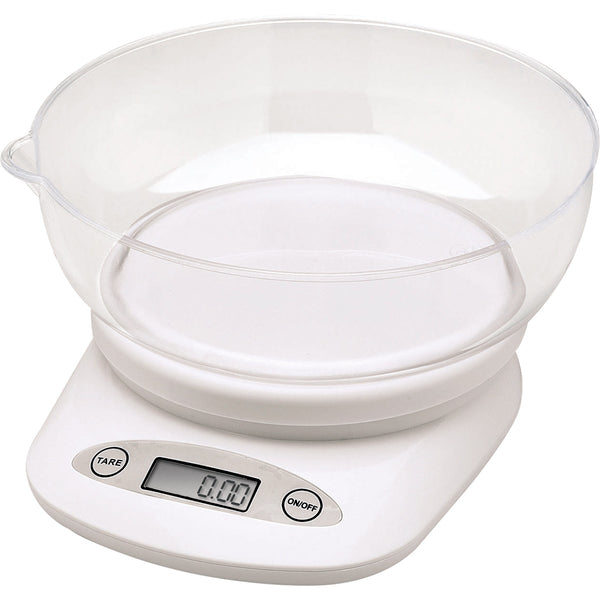 Compact Digital Scale with Bowl - 2 kg