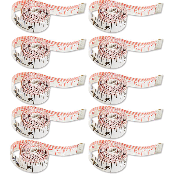 150 cm 60" Fiberglass Tape Measure - Pack of 10