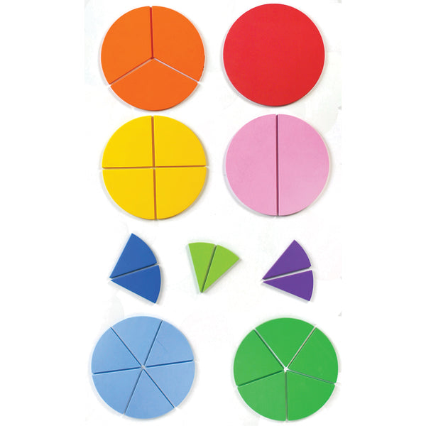 Demo Magnetic Foam Fraction Circles – Blank