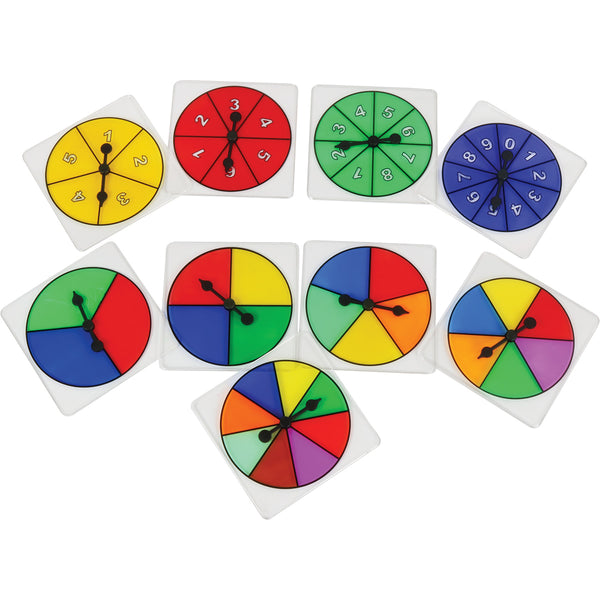 Probability Spinner - Set of 9