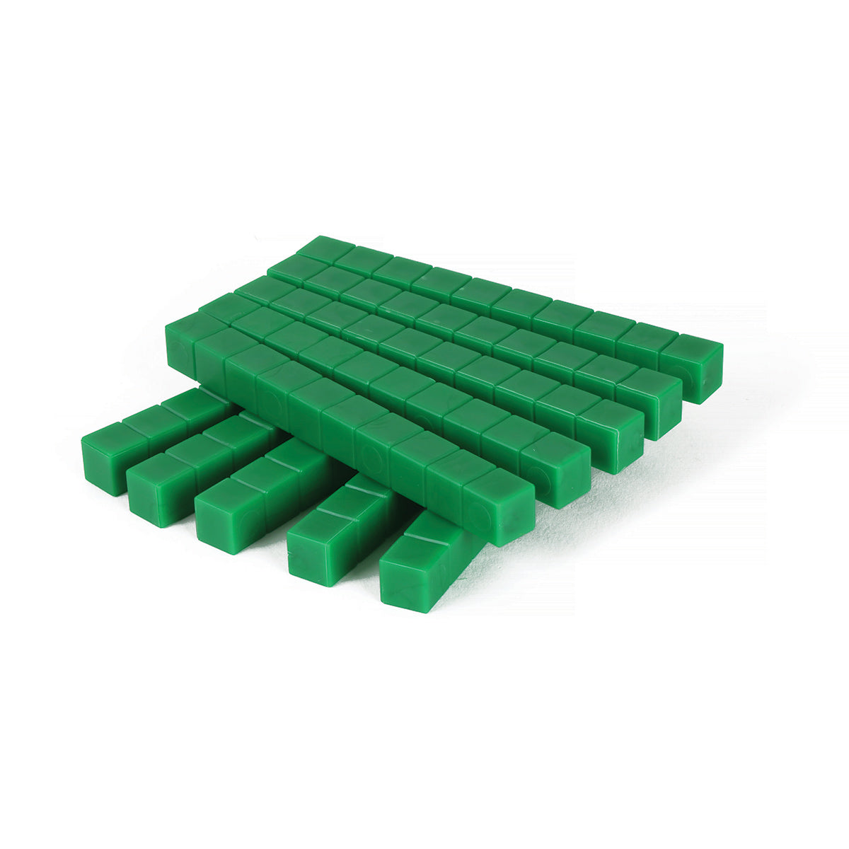 Green Metal Rods Green Base Ten Rods - Pack of 10