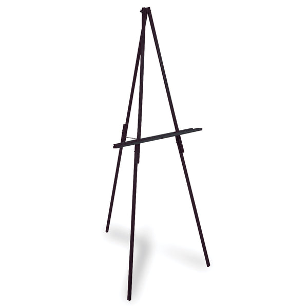 Black Wooden Floor Easel 65"