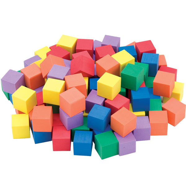 Foam 1" Cubes - Set of 102