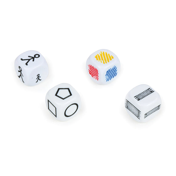 Logic Blocks Dice - Set of 4