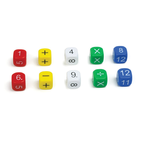 Numero Dice Set - Set of 10