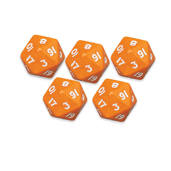 Icosahedra Dice - Pack of 5