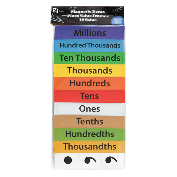 Magnetic Demo Place Value Frames 10 Value