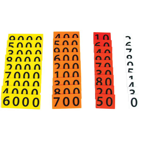 Place Value Tiles Group - Set of 6