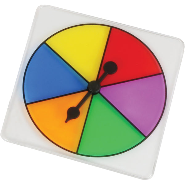 Transparent 6 Color Spinner