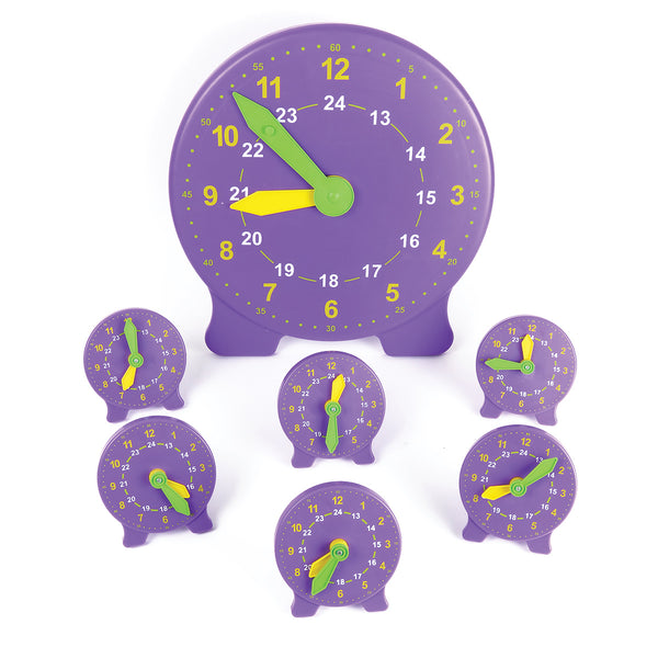 24 Hour Advanced Student Clock - Set of 25