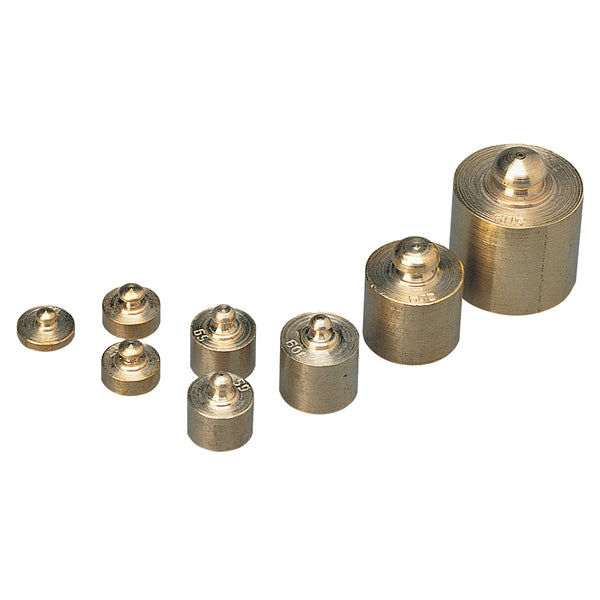 8-Piece Stainless Steel Mass Set