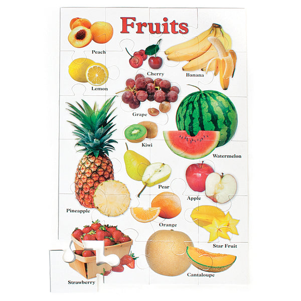 Real Fruit Floor Puzzle