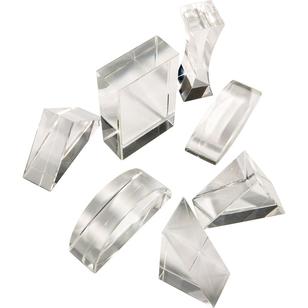 Perspex Prisms, Set of 7