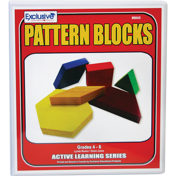 Pattern Block Activities Binder - Grades 4 to 6