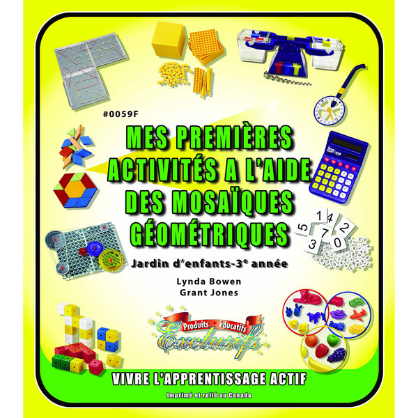 French Pattern Block Activities Binder - Grades K to 3