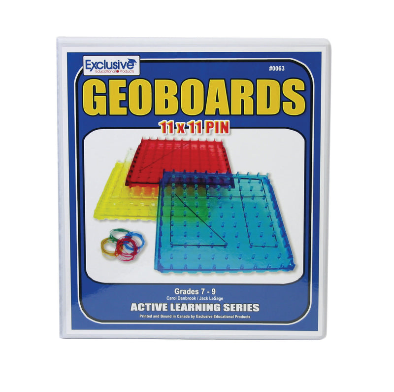 Geoboards Binder 11x11 Pin - Grades 7 to 9