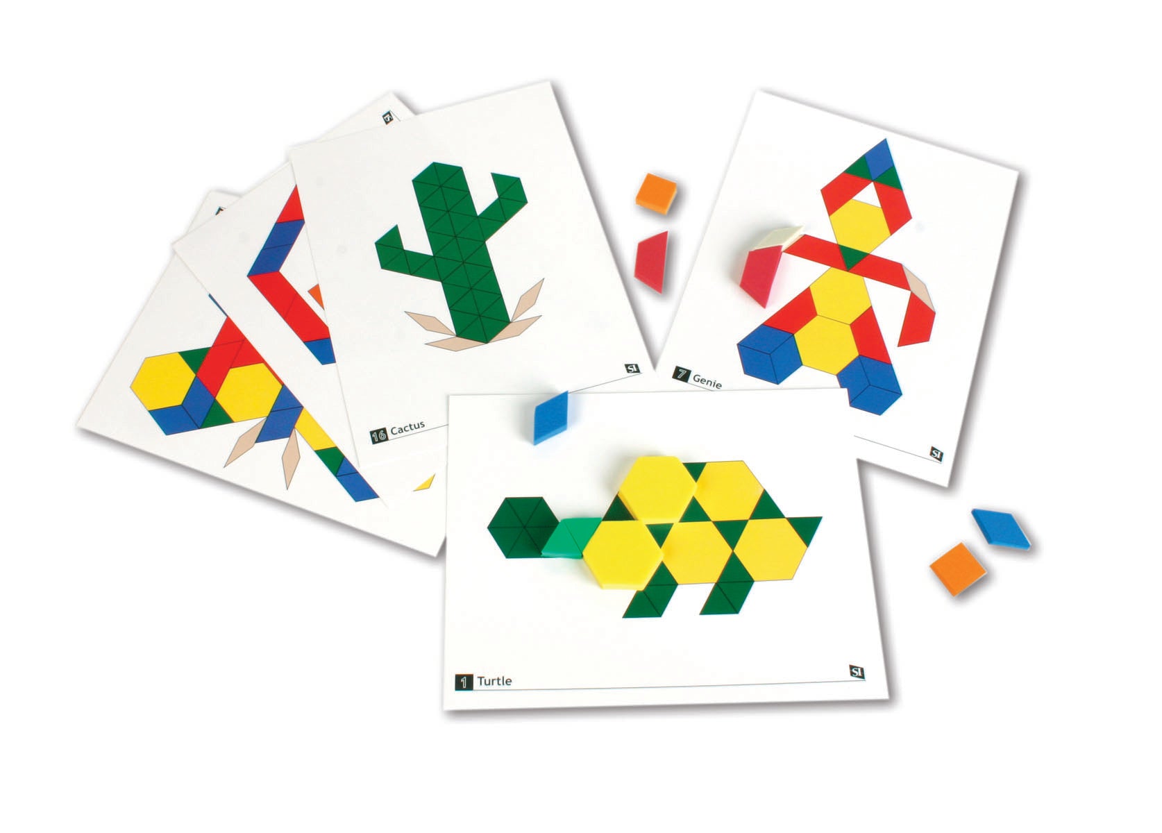 Pattern Block Activity Cards