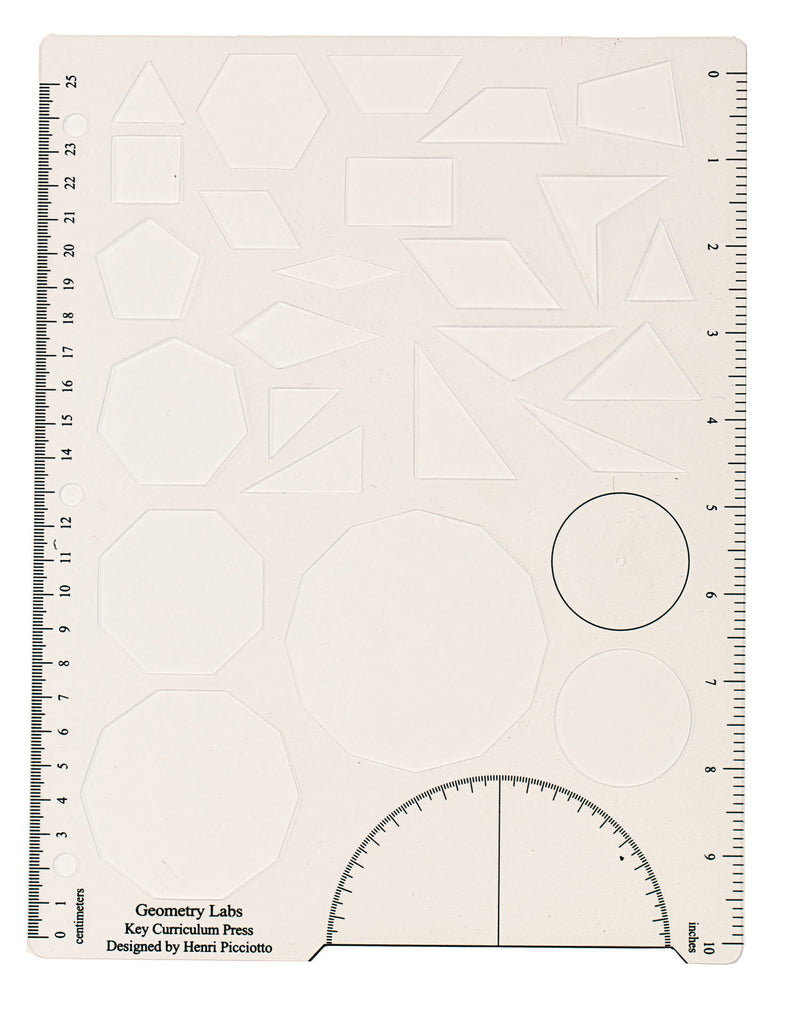 Geometry Drawing Template