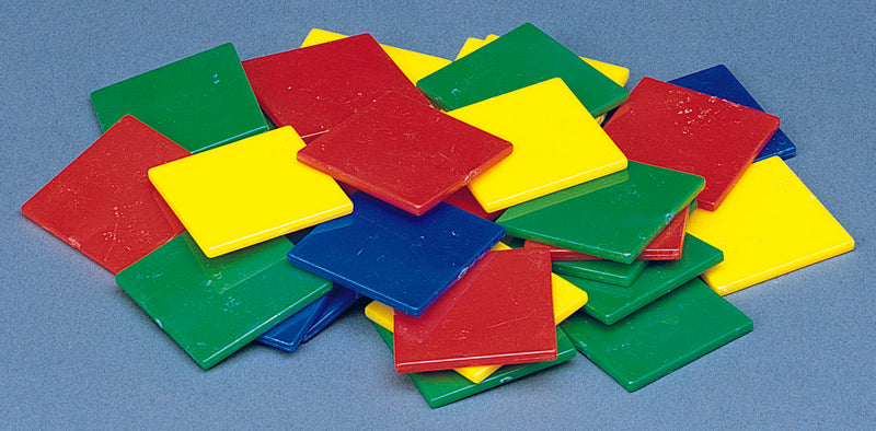 1" Thin Color Tiles -Set of 400