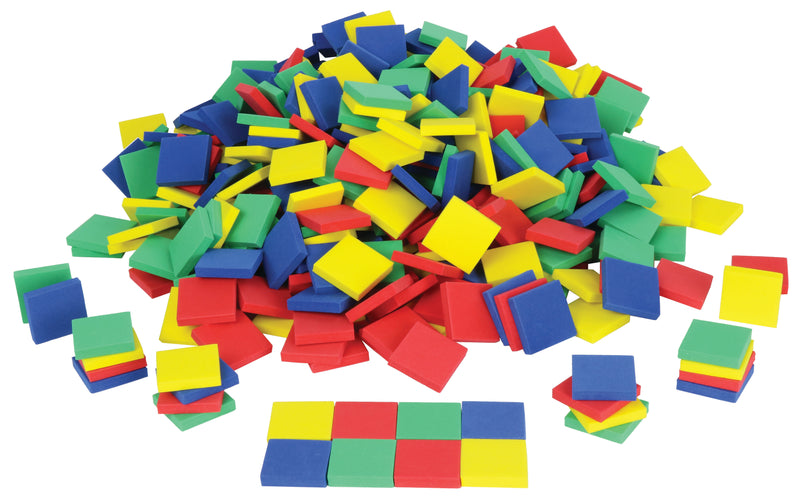 Foam Color Tiles - Set of 200