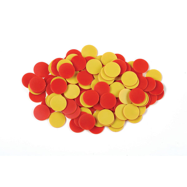 Two Color Counters - Red Yellow - Pack of 2000