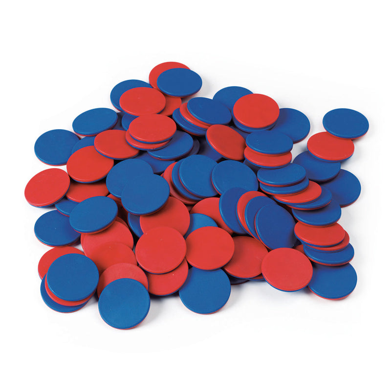 Two Color Counters -Blue Red - Pack of 200