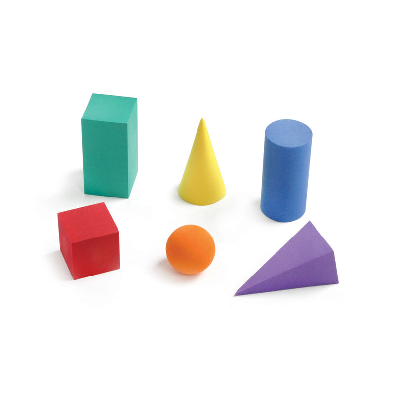 Mini Foam Geometric Solids - Set of 6