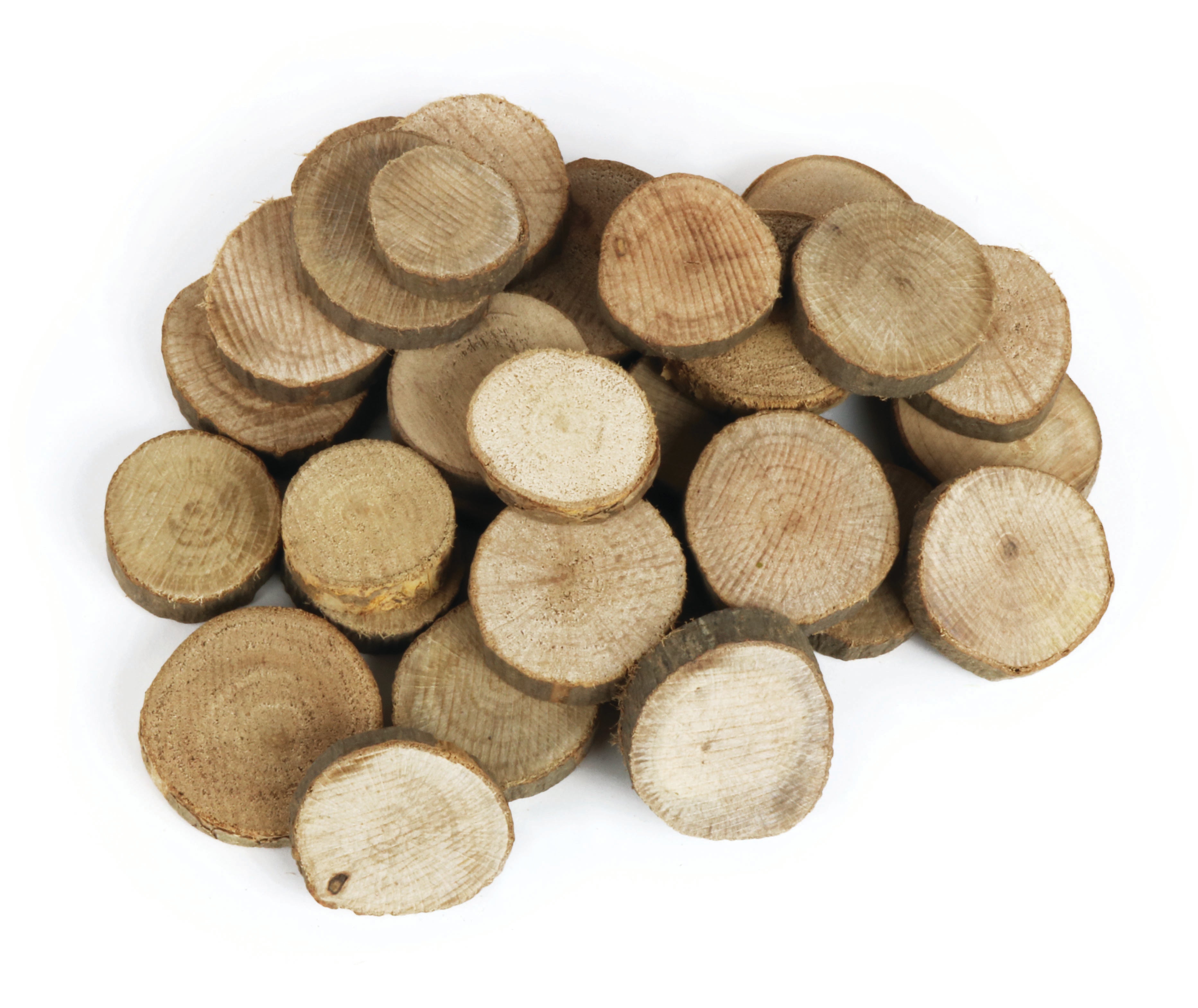 Wood Branch Cut Offs - Circle