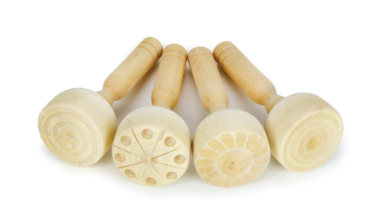 Wooden Dough Stampers