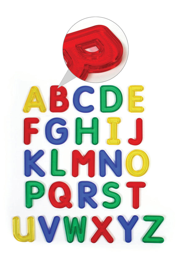 Jumbo See Thru Alphabet